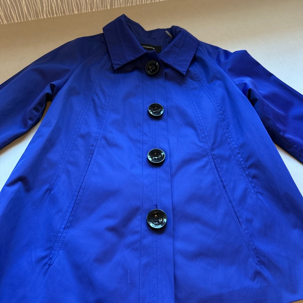 Colebrook Royal Blue Lined Rain Jacket
